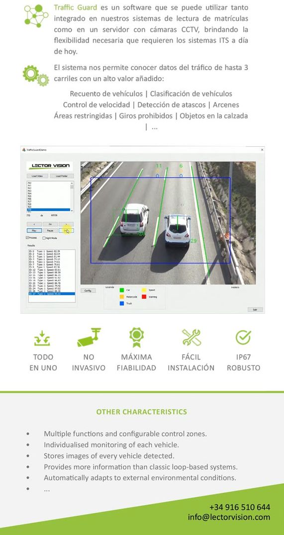 Lector Visión S.L. Traffic guard